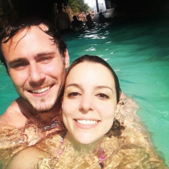 Bruna, namorada de Martin do Rugby