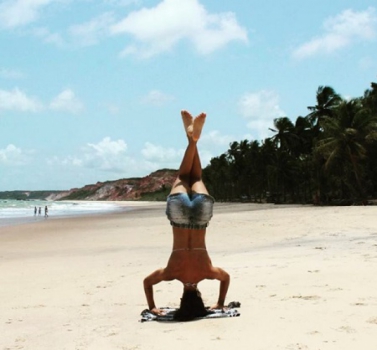 Tallyta, esposa do Hugo Parisi, atleta de Salto Ornamental