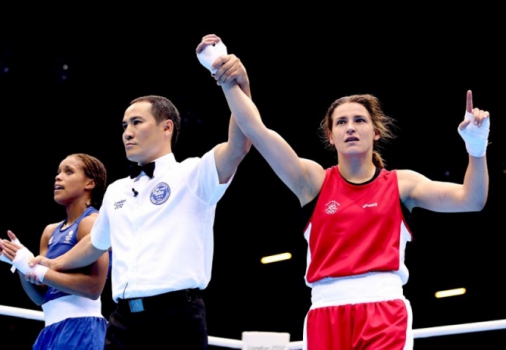 Katie Taylor nos Jogos Olímpicos de 2012