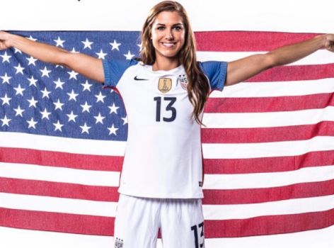 Alex Morgan, jogadora de futebol dos Estados Unidos
