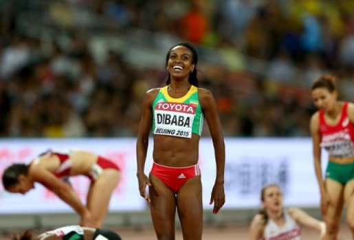 Genzebe Dibala, atleta de Atletismo da Etiópia