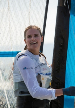 Kahena,atleta de Vela do Brasil