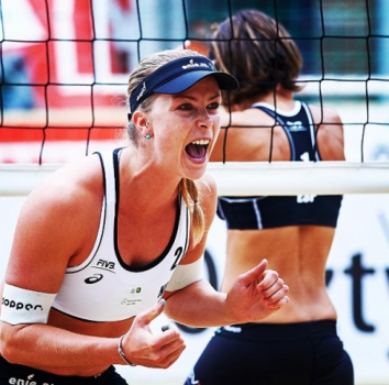 Medeleine, Jogadora de Vôlei de Praia da Holanda