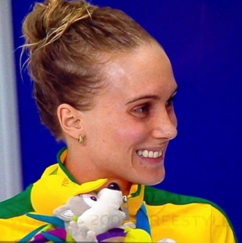 Manuella Lyrio, nadadora brasileira