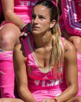Mariana Pilar, jogadora do Hóquei de Grama da Argentina