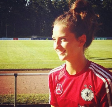 Sara Dabritz, jogadora da seleção de futebol da Alemanha