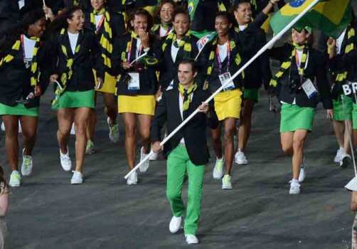 Rodrigo Pessoa carregou a bandeira em Londres-2012 - terminou a final do Hipismo em último