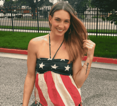 Mikaela Mayer é atleta da seleção olímpica de boxe dos Estados Unidos