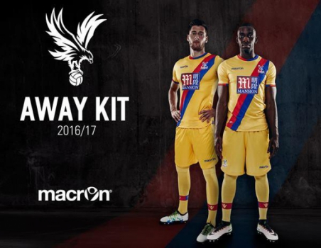 Camisa reserva do Crystal Palace