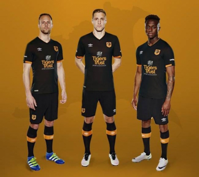 Camisa reserva do Hull City