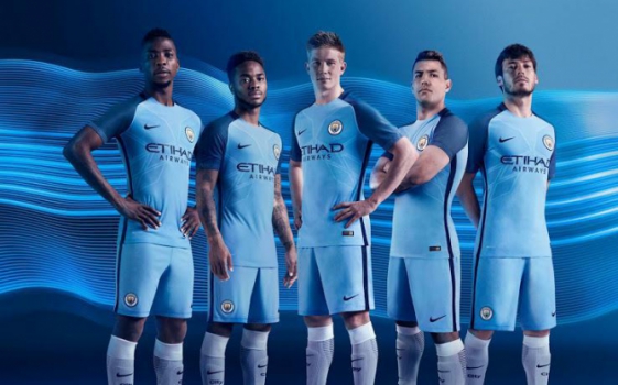 Camisa titular do Manchester City