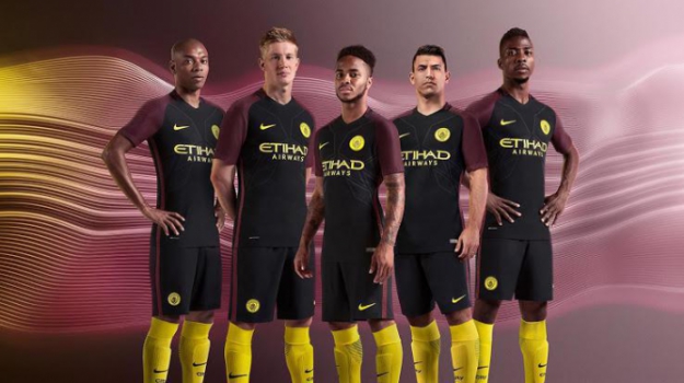 Camisa reserva do Manchester City