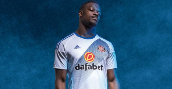 Camisa reserva do Sunderland