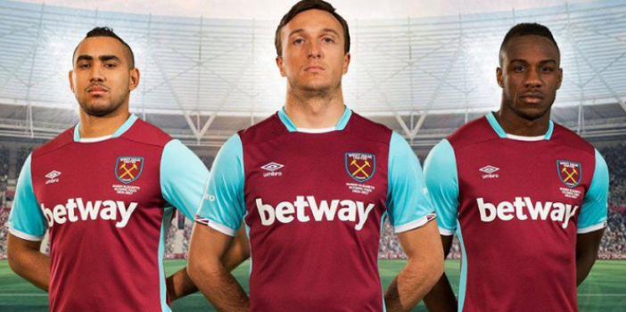 Camisa titular do West Ham