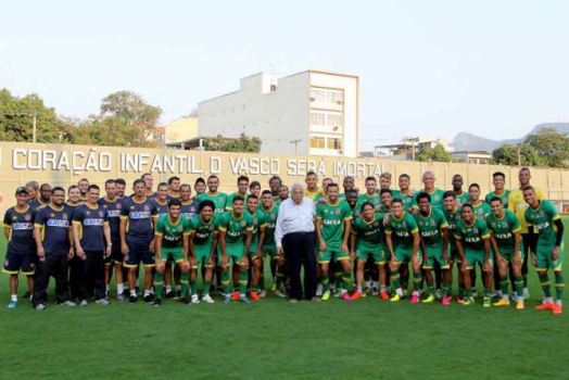 Inauguração do campo anexo do Vasco com treino