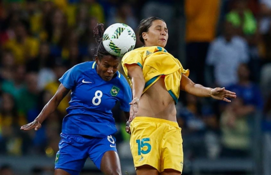Brasil x Australia (Foto:Marcello Zambrana/AGIF)