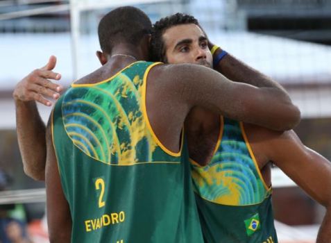 Rio 2016 - Vôlei de Praia - Pedro e Evandro