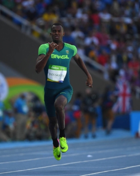 Atletismo 100 m - Vítor Hugo dos Santos