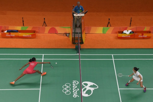 Duelo entre Índia e Canadá! o ballet do badminton