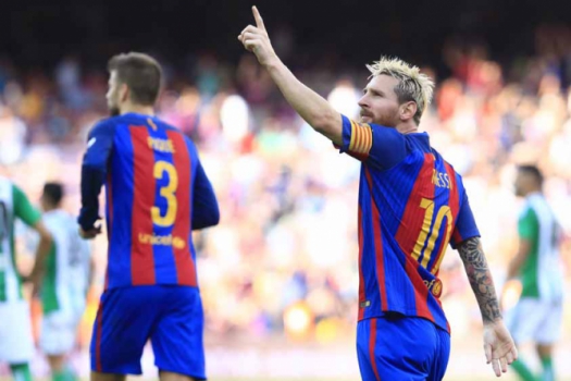 Messi - Barcelona x Betis