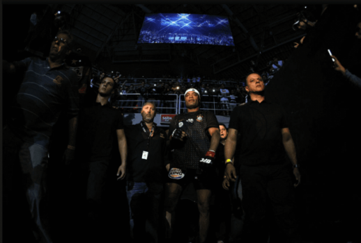 Anderson Silva fez a luta principal do show, que aconteceu no Rio