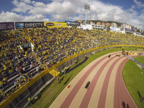 As raias olímpicas do Estádio Olímpico Atahualpa
