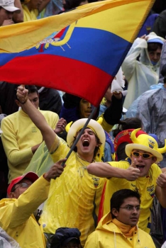 Torcida costuma comparecer em bom número nos jogos de Eliminatótias no estádio