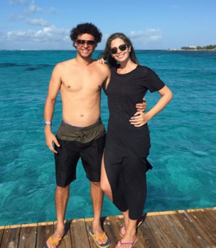 Victor Ferraz e sua esposa Vanessa