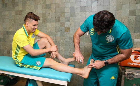 'Viciado' em trabalho, Moisés recebe elogios por empenho no Palmeiras