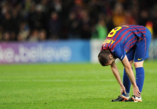 Iniesta - Chelsea x Barcelona - 2012