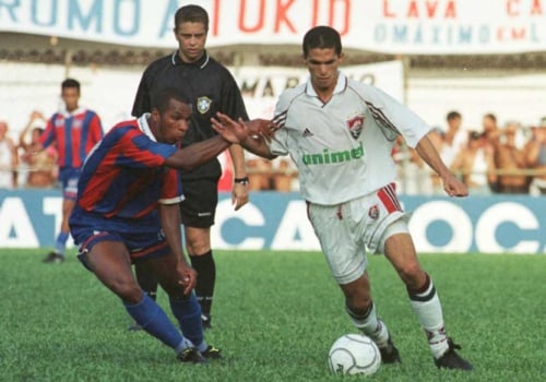 Magno Alves - Fluminense x Friburguense 1999 (Foto: Beth Santos)