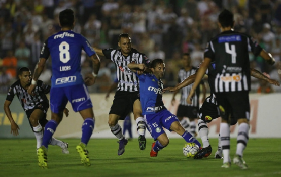 Barrios foi titular contra o Botafogo-PB