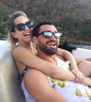 Gilberto e sua esposa Naralia
