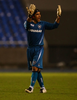 O goleiro uruguaio Castillo não brilhou pelo Botafogo. Joga hoje em dia no Deportivo Pasto, da Colômbia