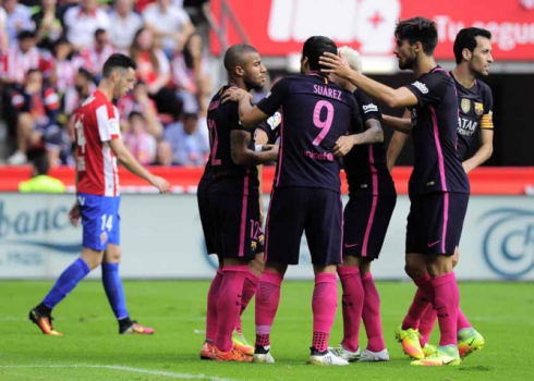 Barcelona x Sporting Gijón