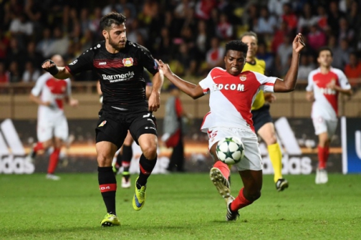 Volland e Jemerson - Monaco x Bayer Leverkusen