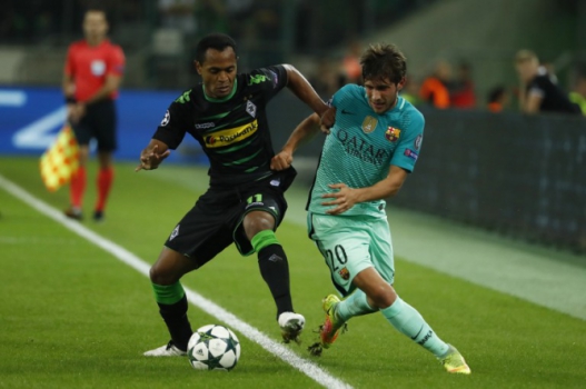 Raffael x Sergi Roberto - Borussia Mönchengladbach x Barcelona