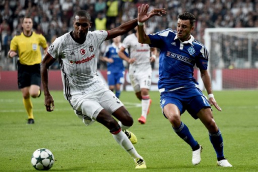 Júnior Moraes e Marcelo - Besiktas x DÃnamo de Kiev