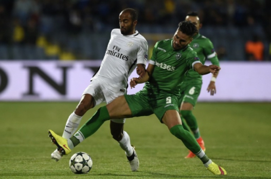 Lucas Moura - Ludogorets x PSG
