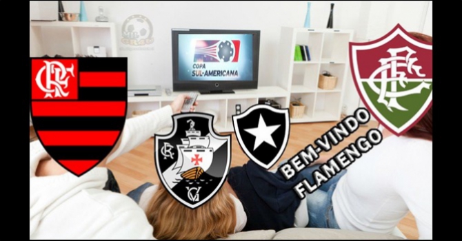 Rivais não perdoam eliminação do Flamengo