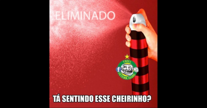 Rivais não perdoam eliminação do Flamengo