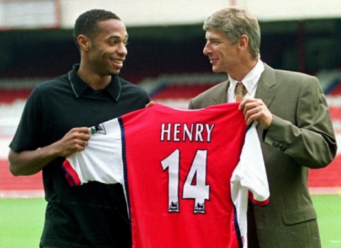 Arsène Wenger - 1999 - Com Henry