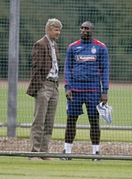 Sol Campbell e Wenger