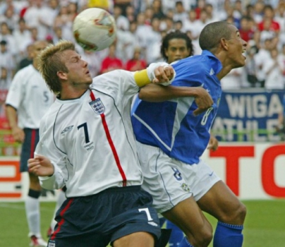 Gilberto Silva - Brasil x Inglaterra - Copa do Mundo-2002