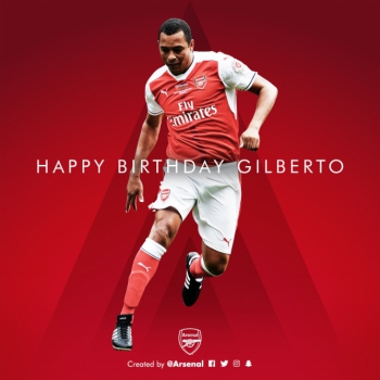 Gilberto Silva completa 40 anos