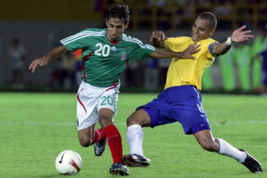 Gilberto Silva - Brasil x México - Copa América-2007
