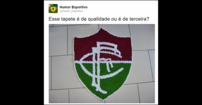 Fluminense não escapou das gozações dos rivais