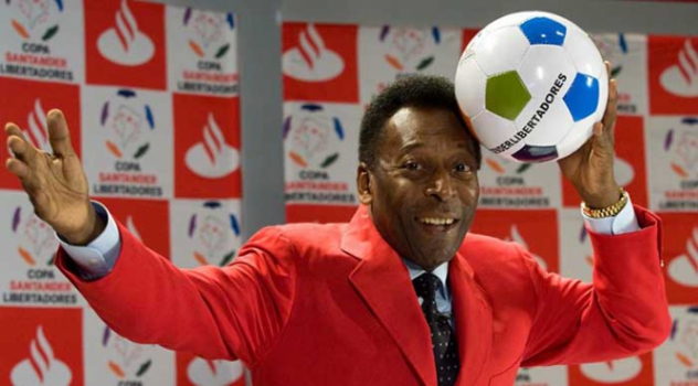 Pelé faturou duas Libertadores, em 62 e 63, e foi artilheiro da edição de 1968