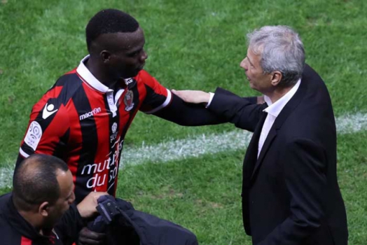 Astro do Nice, Balotelli tem dores na coxa e não sabe quando volta a jogar