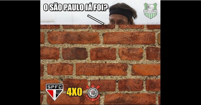 Goleada no Majestoso virou piada na web